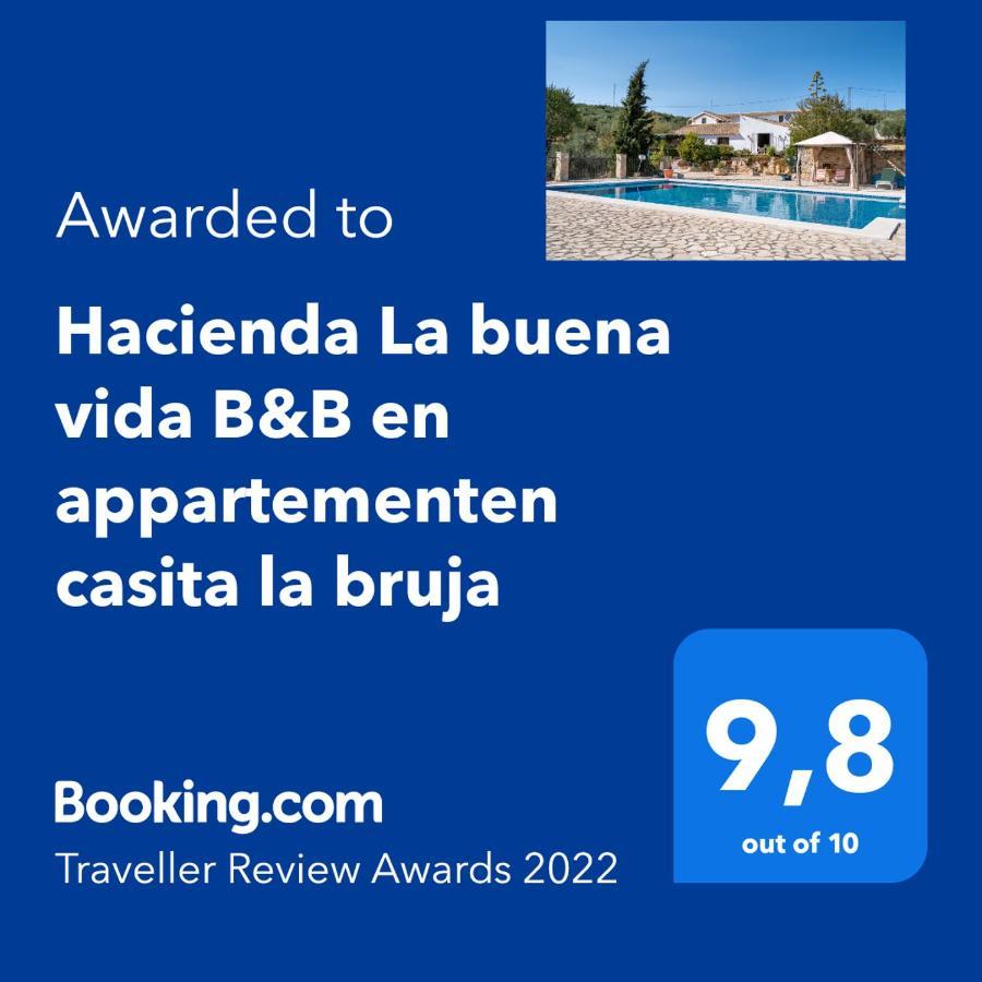 Hacienda La buena vida B&B en appartementen casita la bruja Algarinejo Exterior foto